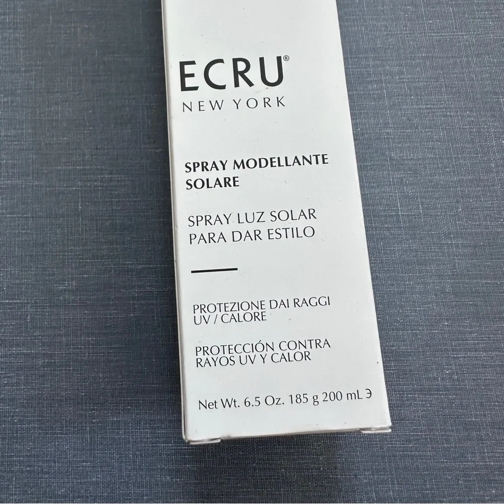 NEW NIB Ecru New York Sunlight Styling Speay full size 6.5oz